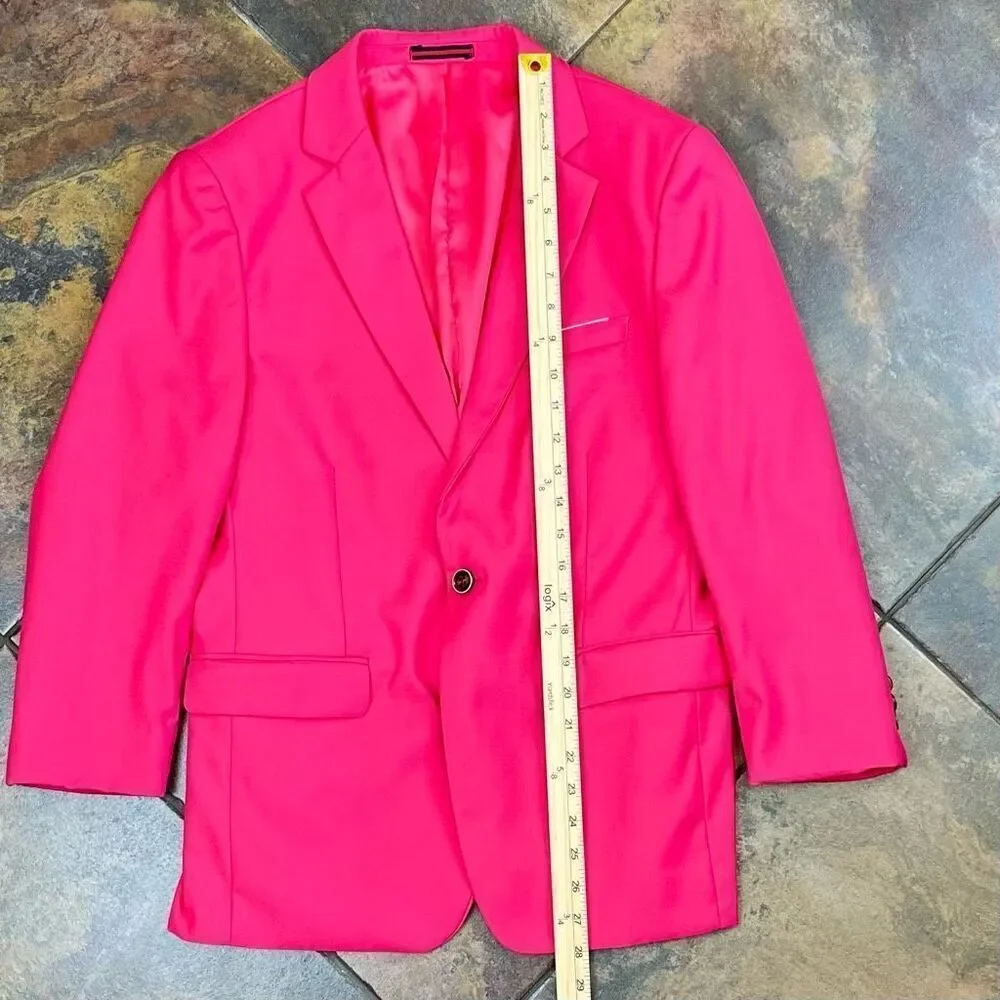 Men’s Formal Pink Suit Size XXS 32